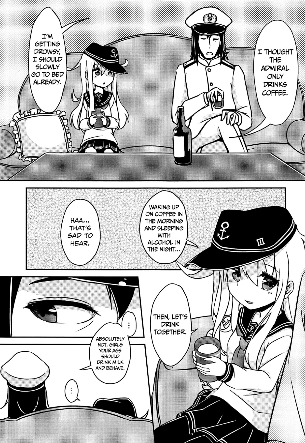 Hentai Manga Comic-~Alcoholic~ I want to hug you when you're drunk-Read-4